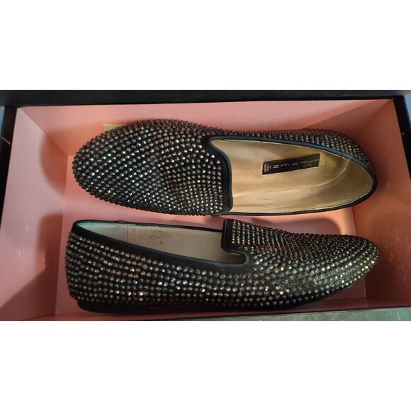 Steven by Steve Madden Silver Studded Women's Loafers Size 9 - Picture 11 of 11